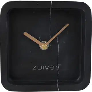 Zuiver Luxury Time dizajnové hodiny - Čierna